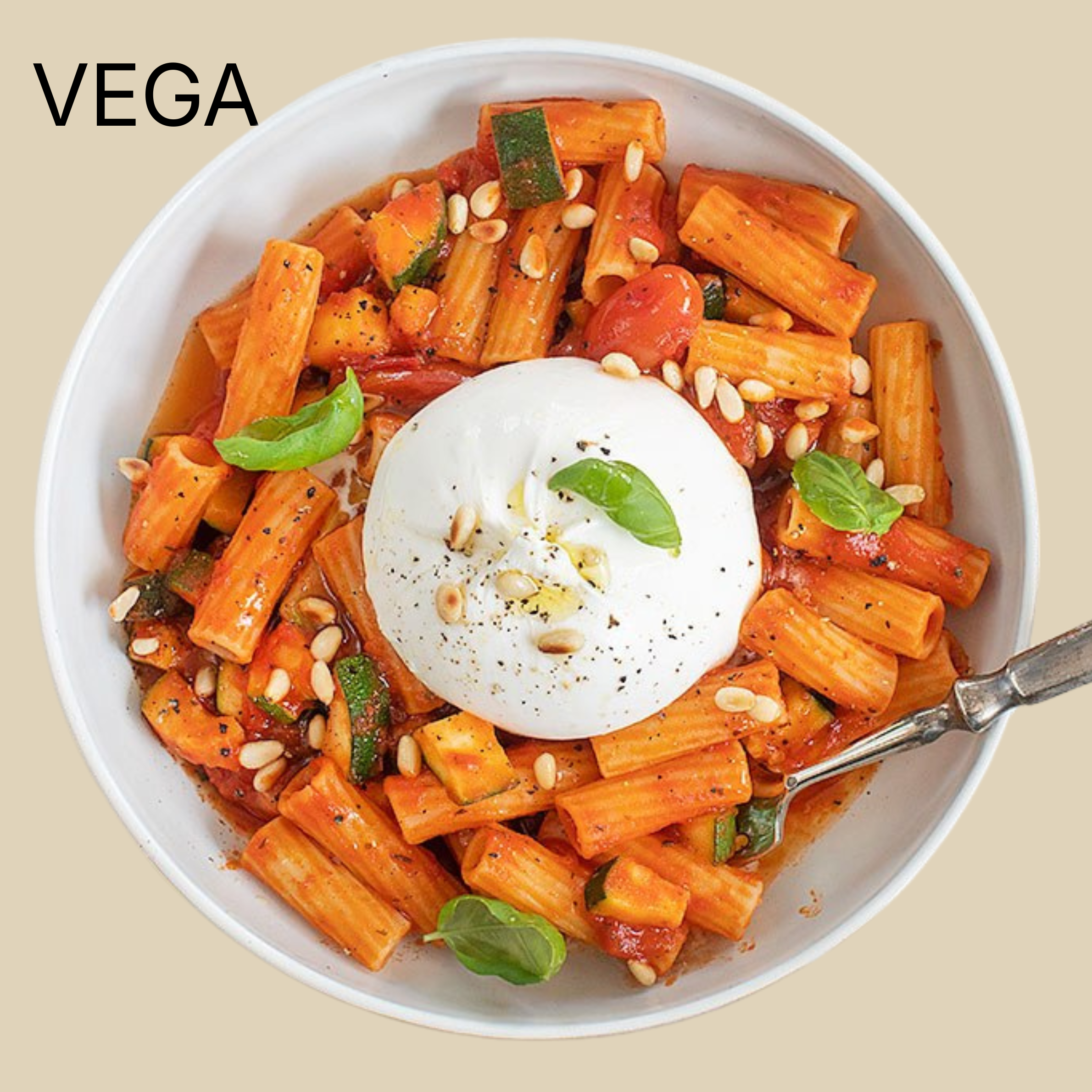 Pasta met burrata