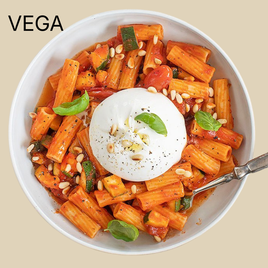 Pasta met burrata