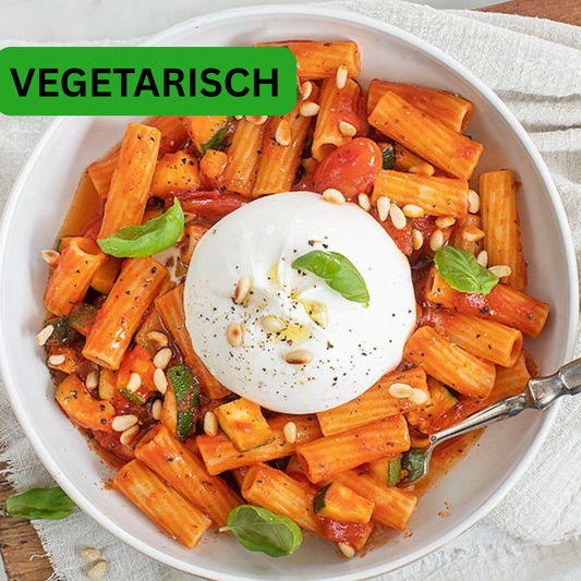 Pasta met burrata