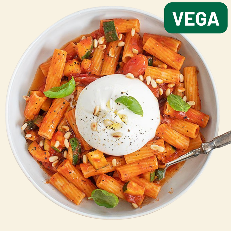 Pasta met burrata
