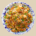 Nasi met kip & satésaus